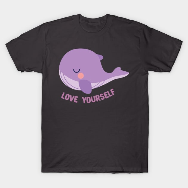 BTS tinytan whale plush love yourself T-Shirt by Oricca